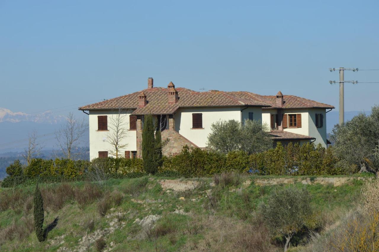 Ferienwohnung Agriturismo Corte Dainelli Montaione Exterior foto